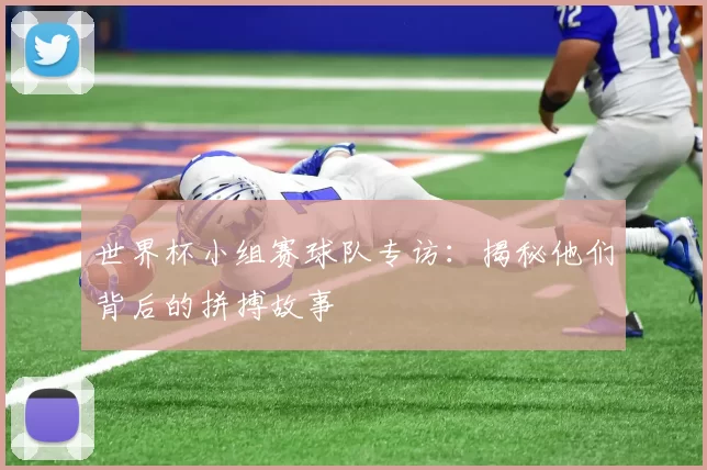 世界杯小组赛球队专访:揭秘他们背后的拼搏故事