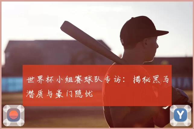 世界杯小组赛球队专访：揭秘黑马潜质与豪门隐忧