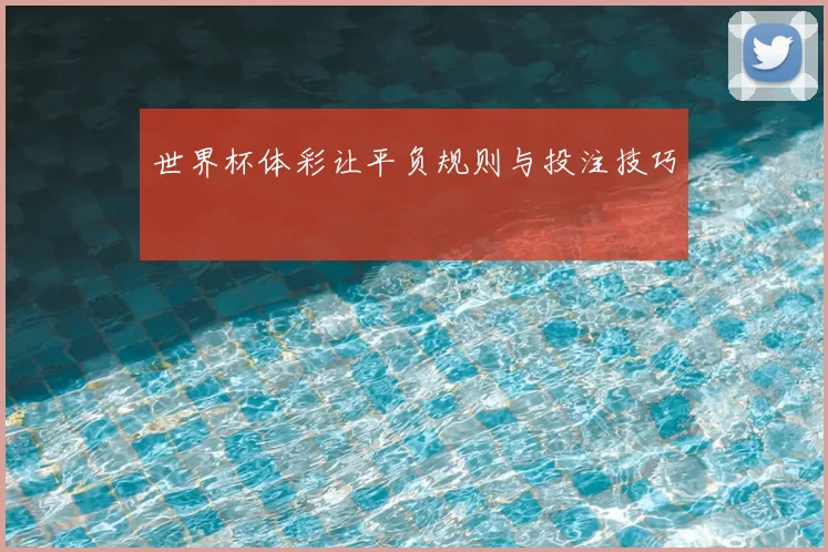 世界杯体彩让平负规则与投注技巧