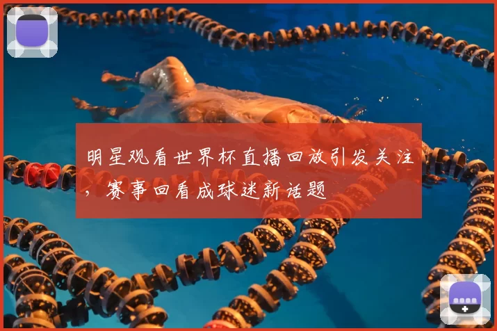 明星观看世界杯直播回放引发关注,赛事回看成球迷新话题